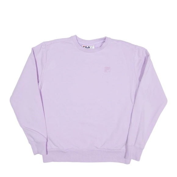 •FILA•lavender pull over sweatshirt - Picture 2 of 9